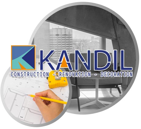 Logo de KANDIL - Entreprise de construction et de rénovation sur Paris et Ile-de-France